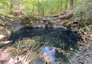 Sand Lake Mica Mine as it appears today.